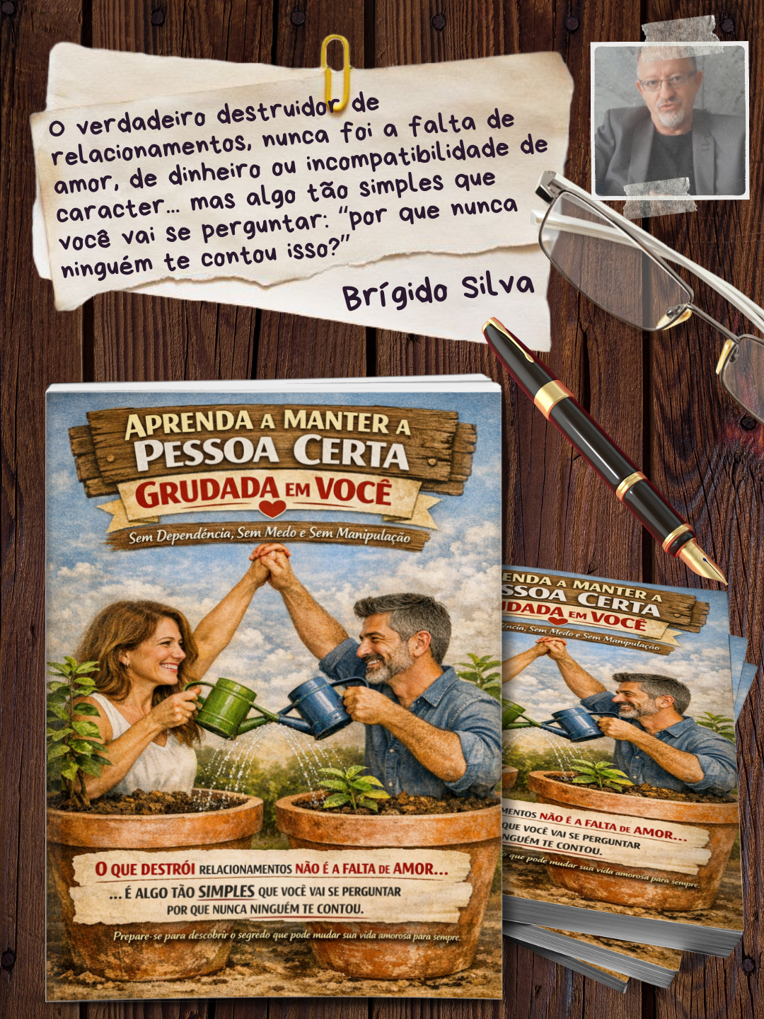 Livro "Aprenda a manter a pessoa certa"