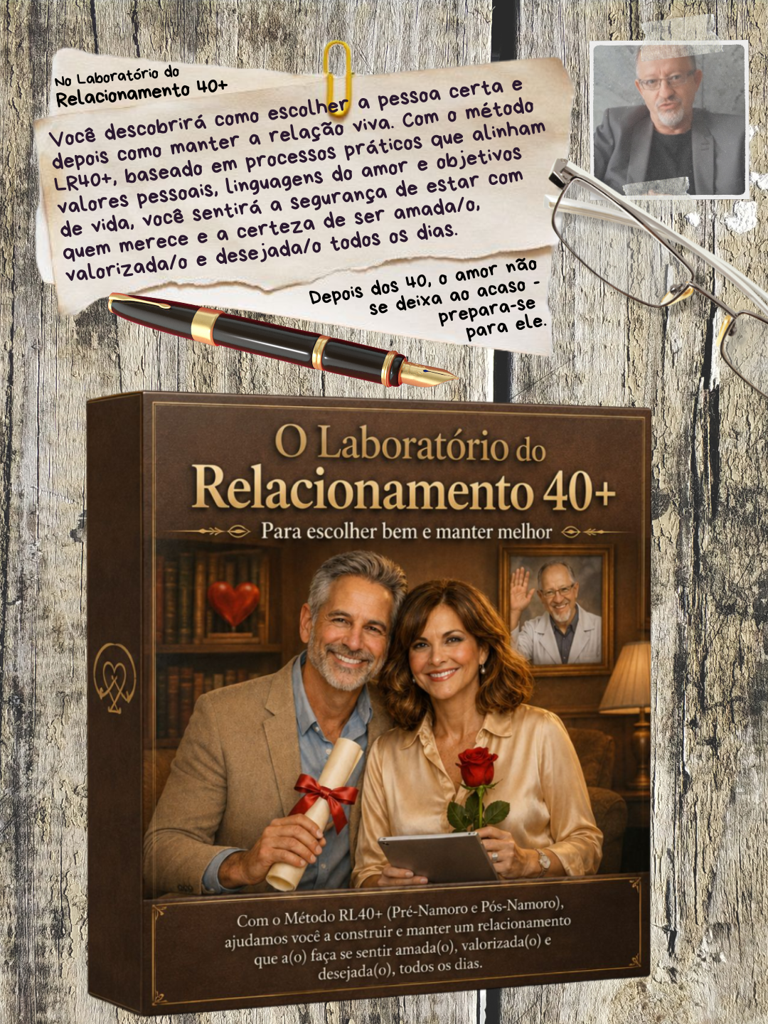 Mentoria Do laboratório Do relacionamento 40+